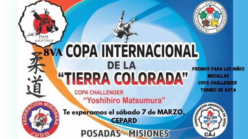 Judo: Posadas se prepara para una Copa Tierra Colorada con proyección internacional 3 copa de judo