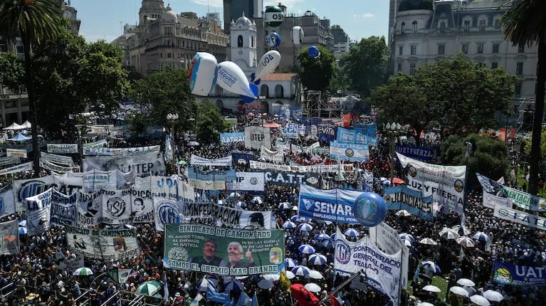 El 71,9% de los argentinos apoya el paro de la CGT 1 paro