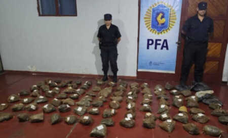 Candelaria: secuestran más de 71 kilos de marihuana tras persecución policial marihuana