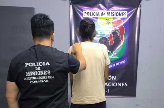 Mechero cayó en Posadas tras robar un comercio sobre la avenida Uruguay mechero Posadas