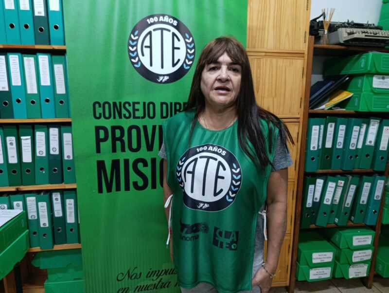 Llegan nuevas negociaciones salariales para Salud Pública y la Administración Central en Misiones 3 miriam lopez - 2