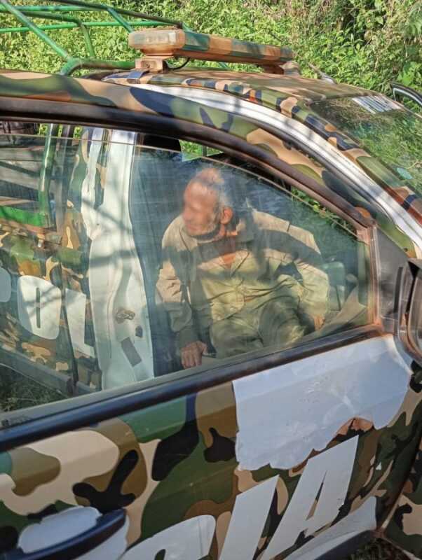 Tras 6 días en el monte la policía rescató a un hombre de 69 años 1 monte