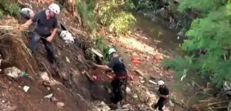 Hallan sin vida a la niña desaparecida durante el temporal en Paraná niña