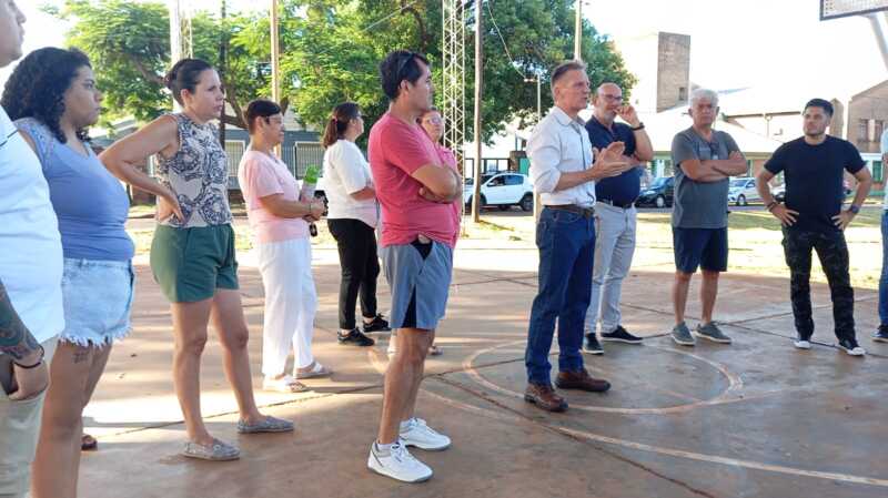 reunión foro de seguridad miguel lanús