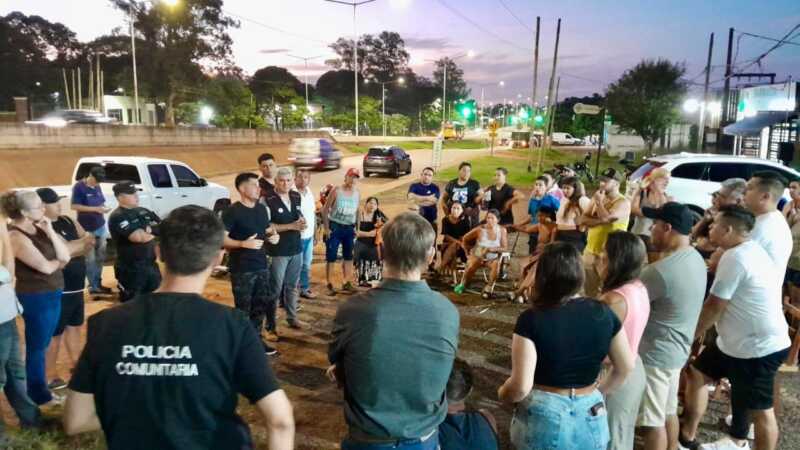 reunión foro de seguridad miguel lanús