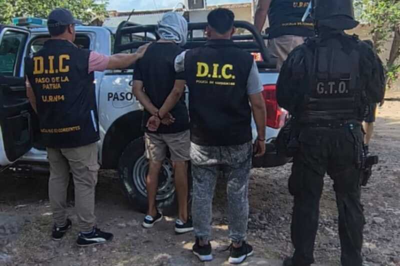 Robo millonario en Paso de la Patria: detienen a sospechoso y buscan a un prófugo que se fugó de la cárcel robo paso de la patria