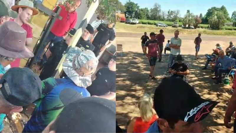Acampe de tabacaleros en Alem: acusan que en el inicio del acopio ya pagaron menos de lo acordado 1 tabacaleros alem