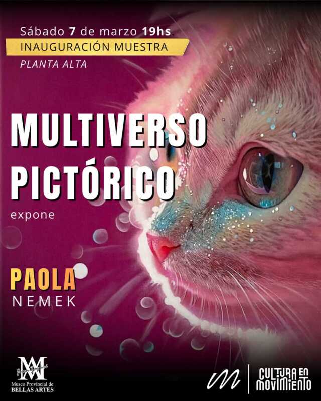 Agenda cultural del 8M en Posadas: arte, música y encuentros 5 20260305 multiverso pictorico 1 - 4