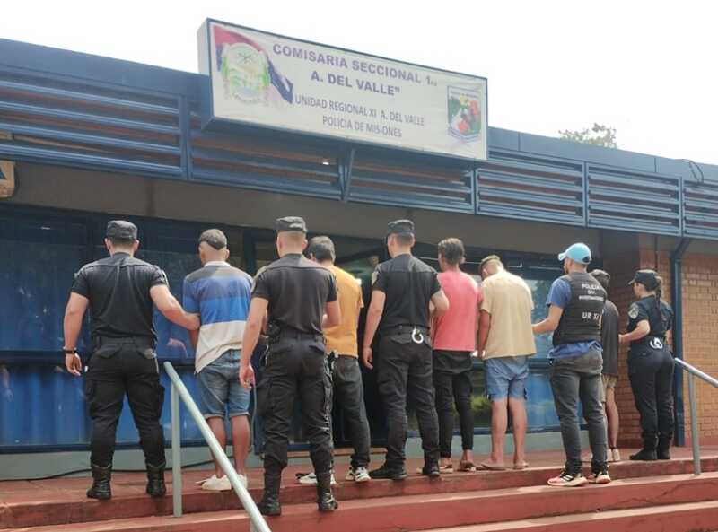 Aristóbulo del Valle: cinco detenidos tras una violenta pelea en plena Ruta 14 Aristóbulo