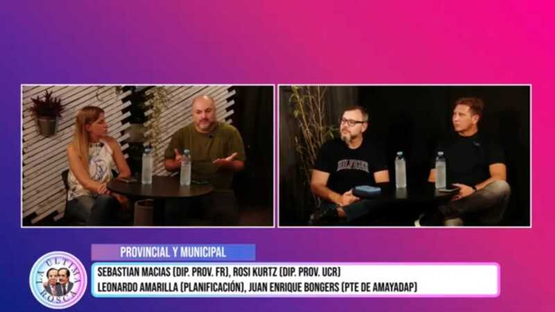 Macías, Kurtz, Koth y Bongers debatieron sobre la política y la sociedad en el programa 500 de La Última Rosca política