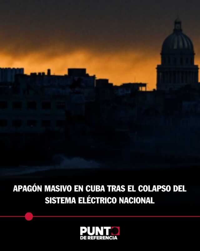 Apagón masivo en Cuba: colapsó el sistema eléctrico en toda la isla 5 Nuevo apagón masivo en Cuba: el sistema eléctrico colapsó por sexta vez en 18 meses