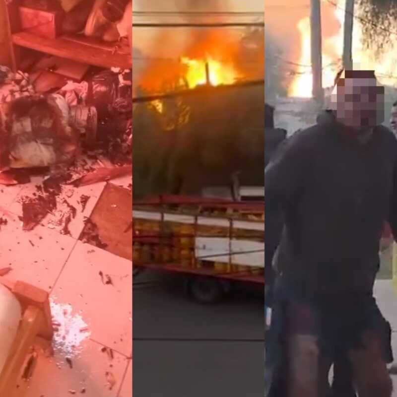 Explosión e incendio en Merlo: un depósito de garrafas desató el caos y dejó heridos 3 Incendio en Merlo: investigan explosión en depósito de garrafas en zona poblada