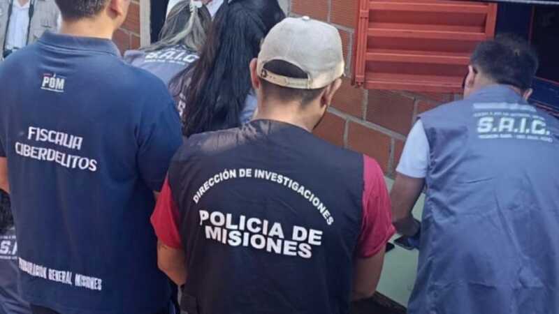 Golpe al ciberdelito en Posadas: allanamiento en la Costanera Oeste y un detenido por material de abuso infantil ciberlitos en Posadas