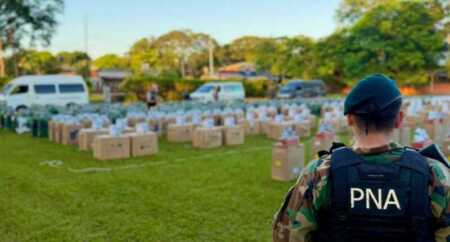 Decomisaron millonario cargamento de mercadería de contrabando en Iguazú Iguazú