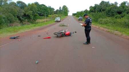 Murió el motociclista de 17 años que había chocado contra una camioneta en la Ruta 103 POLICIAL - 2