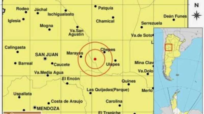 Sismo de magnitud 5 sacudió La Rioja Sismo