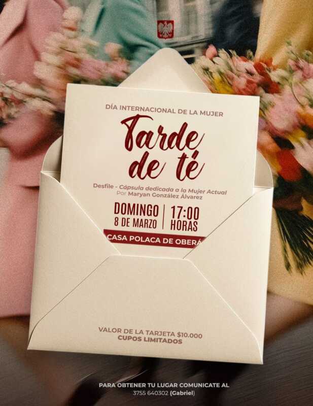 Día de la Mujer: actividades especiales en el Parque 7 Tarde de te - 6