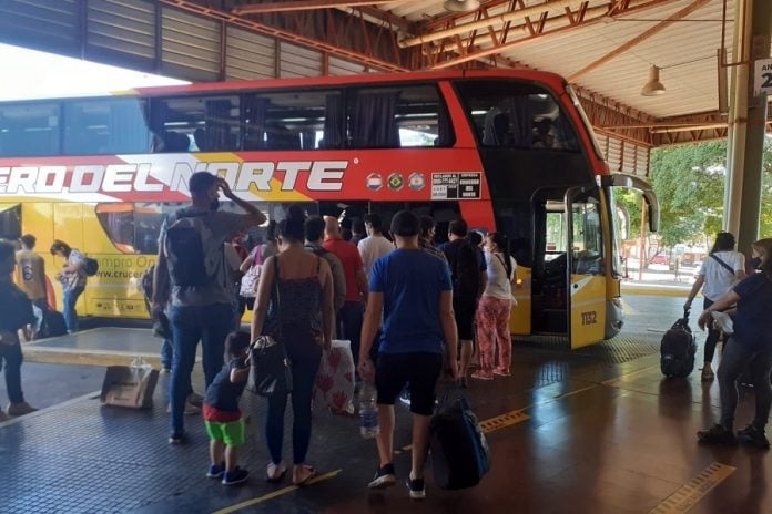 Actualizan tarifas del transporte interurbano en Misiones transporte