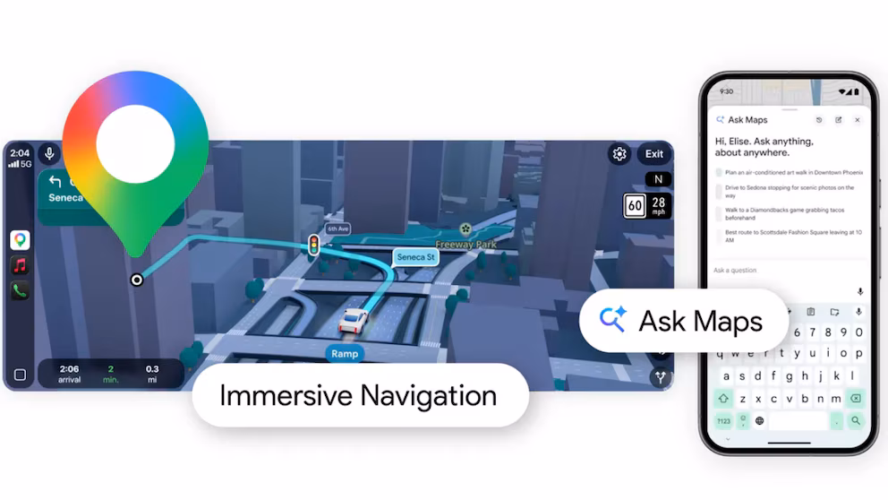 Google Maps estrena mapas 3D para guiar mejor a conductores