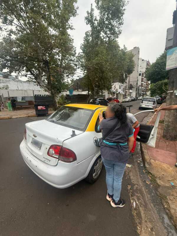 Fuerte choque en el centro de Posadas: cuatro heridos