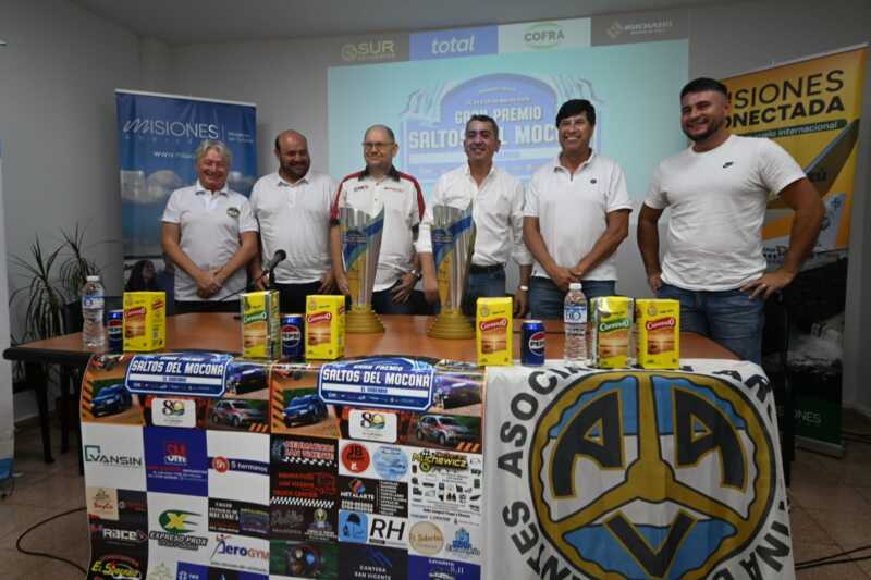 El Rally misionero puso primera con la presentación de la 1ra fecha en El Soberbio Campeonato Misionero de Rally