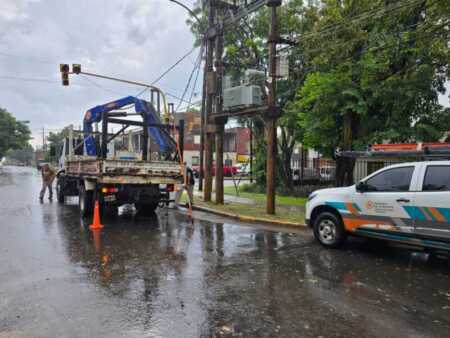 temporal en Posadas