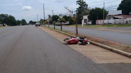 Posadas: un hombre resultó herido tras un choque entre un auto y una moto choque auto moto herido en Posadas