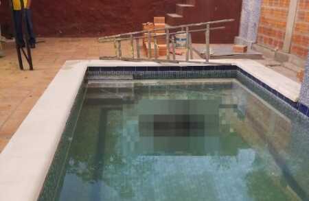 Albañil falleció tras caer a una piscina mientras trabajaba en una quinta en Paraguay Albañil Paraguay