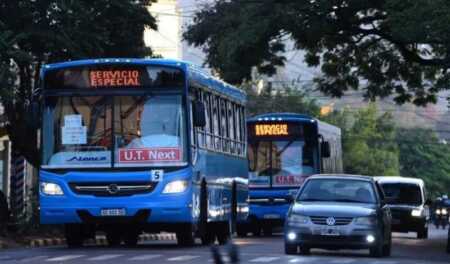 transporte urbano en Oberá