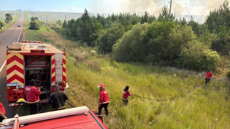 incendio en Posadas