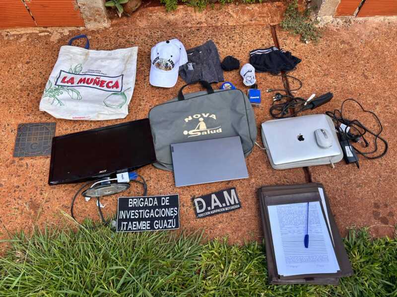 Cayó “Braiancito” tras robar notebooks a una vecina en Itaembé Guazú