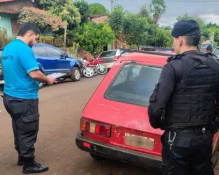 El conductor dio 2,14 g/l de alcohol en el test realizado por la Policía durante un control preventivo en San Vicente.