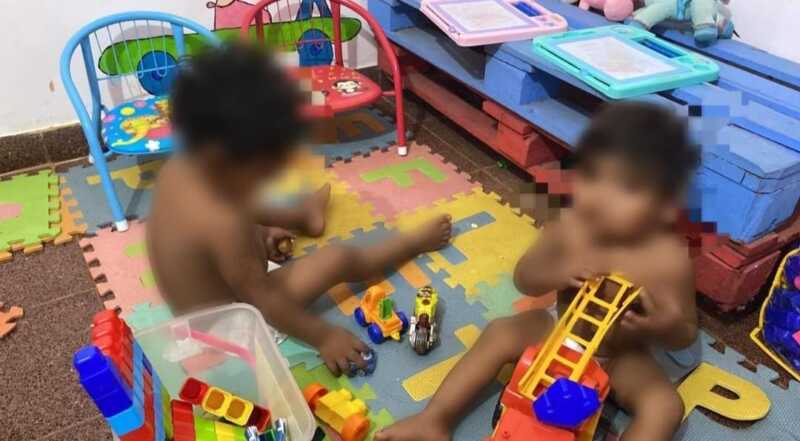 Apóstoles: resguardaron a dos niños hallados solos en una vivienda abandonada 2 apostoles ninos 2 - 1