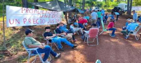 Yerbateros de la zona centro no cosecharán: piden que la hoja verde valga al menos $510 yerbateros asamblea