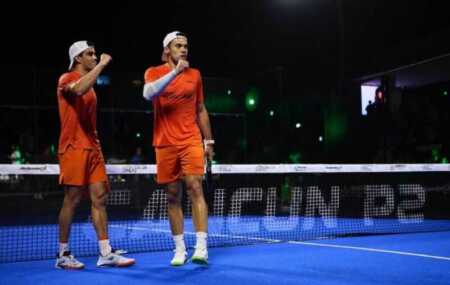 Augsburger estuvo a un paso del título en Cancún ante los Nº1 del mundo Leandro Augsburger y Juan Lebrón debutaron con triunfo en el Buenos Aires Premier Padel P1 tras vencer en dos tie break a Sastre y Villalonga. El misionero ya está en octavos.