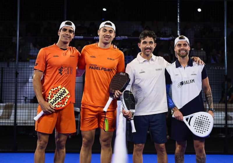 Leandro Augsburger estuvo cerca del título en Cancún junto a Juan Lebrón, pero cayó en una final épica ante Tapia y Coello.