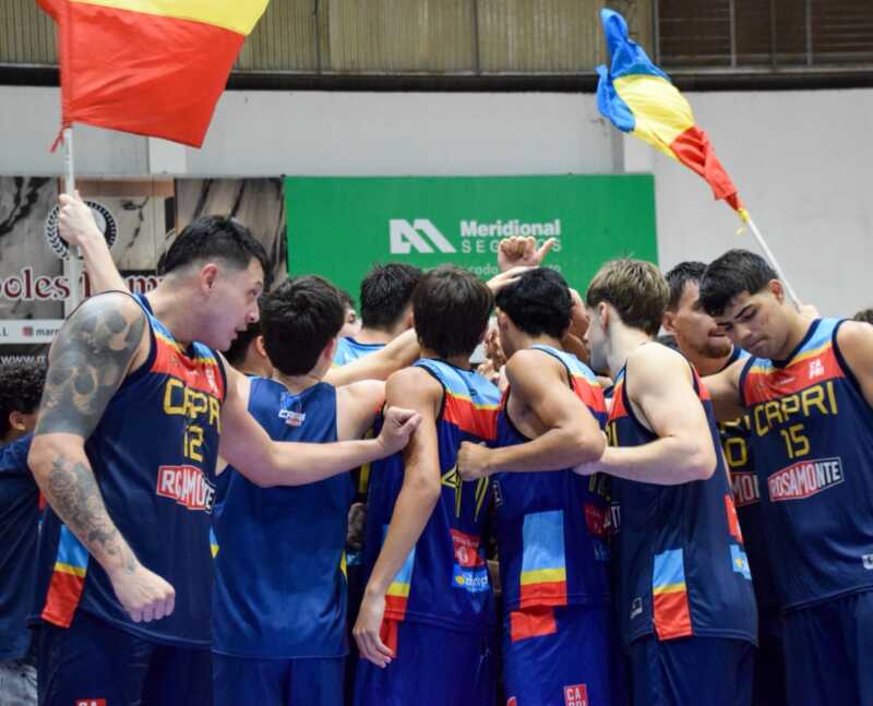 CAPRI inicia su gira en la Liga Federal ante Hindú en Resistencia CAPRI