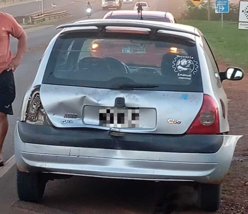 posadas choque en cadena