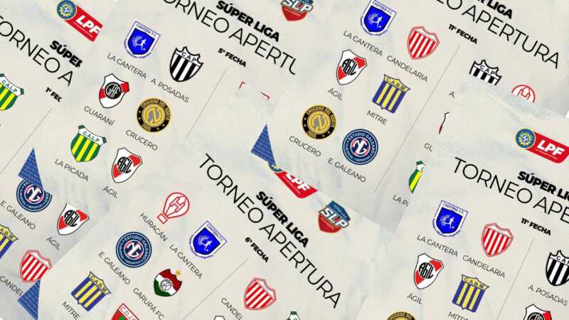 Se programó la 10ª fecha de la Súper Liga Posadeña con duelos clave por la clasificación superliga