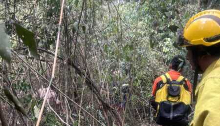 Santo Pipó: controlaron incendio en Colonia Yacutinga incendio