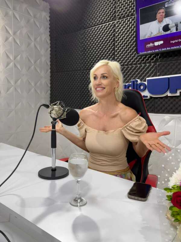 Ingrid Grudke en Radio Up: “Siempre hay alguien que quiere verme más en televisión” 4 ingrid en piso - 3