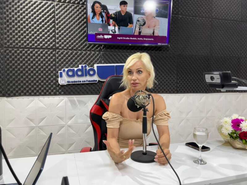 Ingrid Grudke en Radio Up: “Siempre hay alguien que quiere verme más en televisión” ingrid grudke