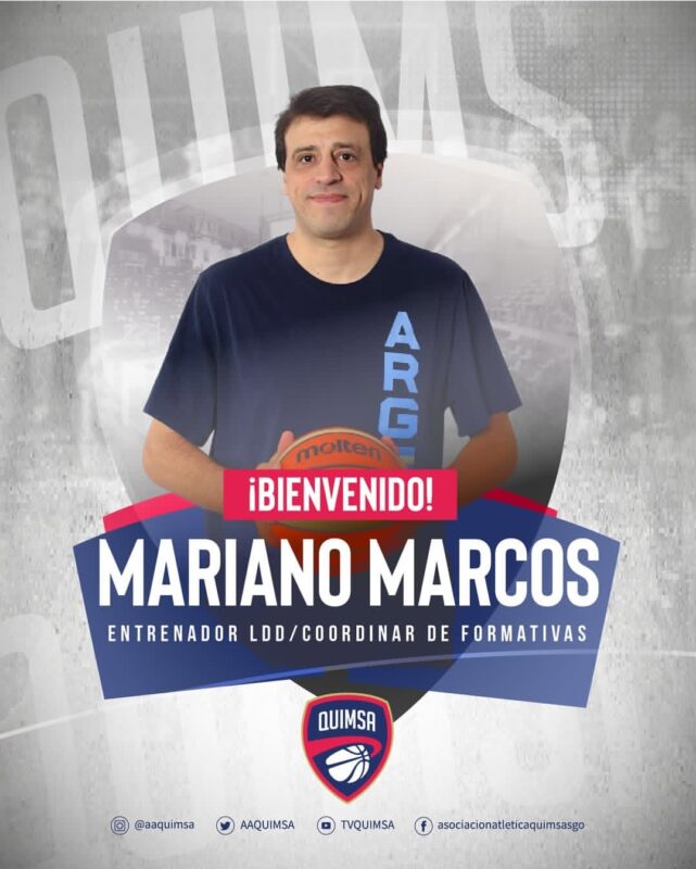 “Es una picardía”: Mariano Marcos sobre el básquet misionero y sus problemas 6 Mariano Marcos analizó con dureza la realidad del básquet en Misiones: destacó el talento disponible, pero cuestionó la falta de infraestructura, competencia y hábitos en los jóvenes.