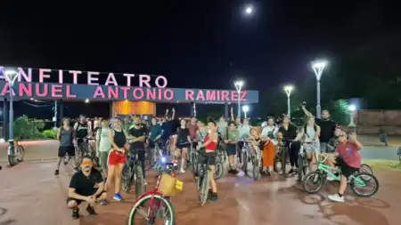 Posadas Masa Crítica bicisenda