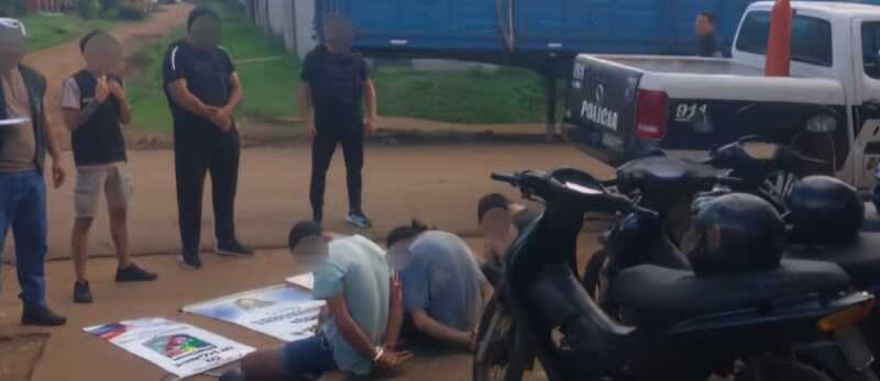 Cayó banda que robaba motos en Posadas 2 motos