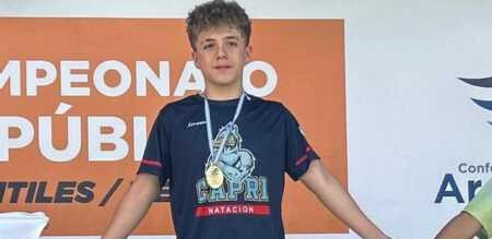 Natación: el misionero Thiago Laphitz fue convocado a la Selección Argentina natación