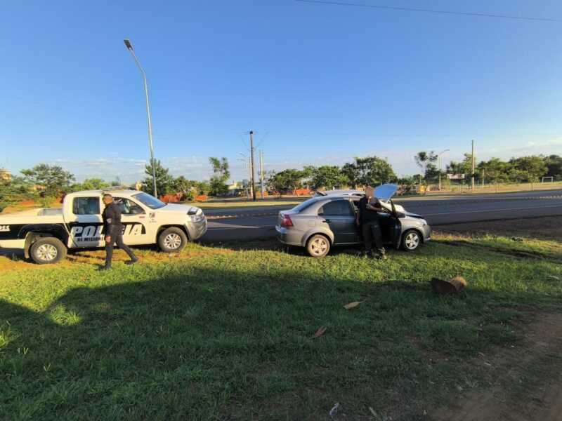 Choque en cadena sin lesionados sobre la ruta 12 en Posadas ruta