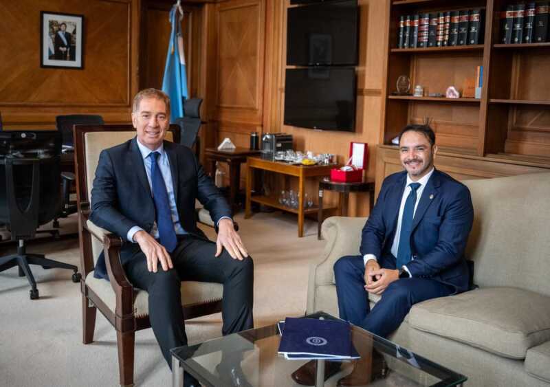 Valdés se reunió con Nación para impulsar obras en Corrientes