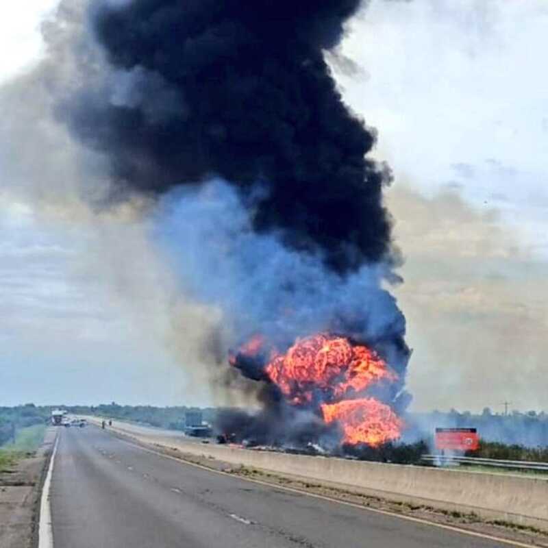Siniestro fatal en Ruta 14 a la altura del km 63, en Gualeguaychú: más de tres horas de operativo