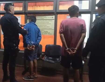 Cámaras del 911 detectaron a abrecoches y detuvieron a cuatro delincuentes en Posadas 911